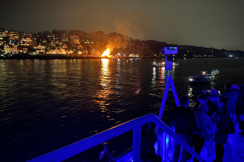 Hamburg: Easter Bonfire and Light Cruise on Easter Saturday