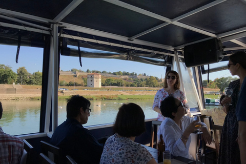 Belgrad med öppen båt Sunset-kryssning med öppen båt med live guideBelgrad: Guidad båtkryssning i staden