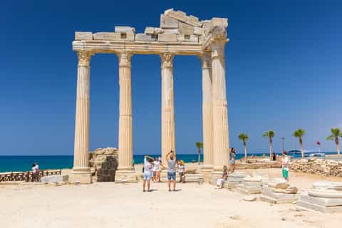 Perge, Side, Aspendos & Waterfalls Guided Tour