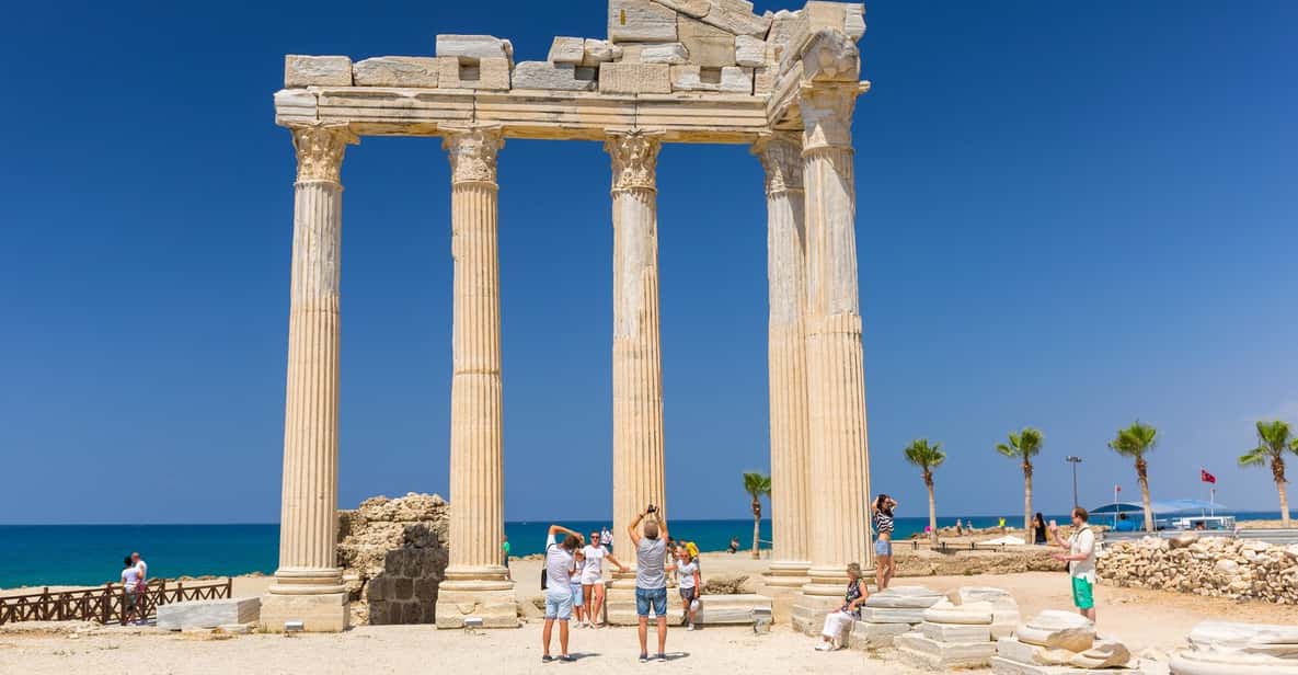 From Antalya: Perge, Side, Aspendos & Waterfalls Guided Tour
