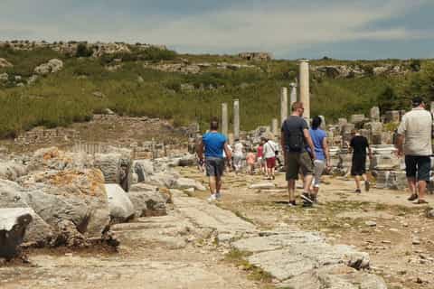 Perge, Side, Aspendos & Waterfalls Guided Tour