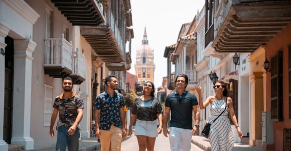 Cartagena: Tour a piedi della città murata