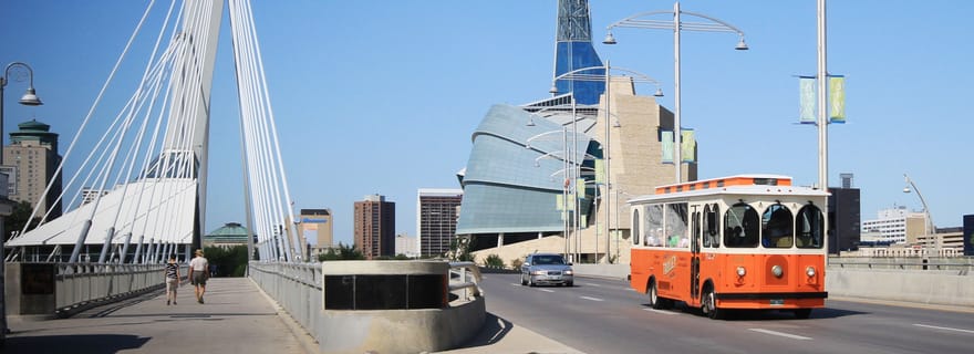 Winnipeg: Tour della città in filobus di 2 ore