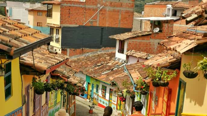 from medellín guatape rock and coffee farm tour