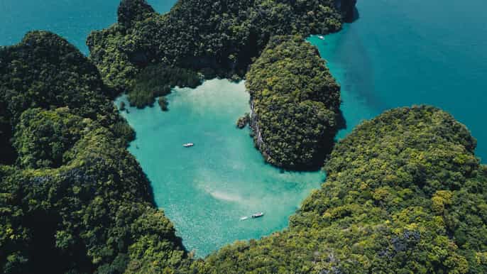 hong island halfday longtail boat tour from koh yao noi