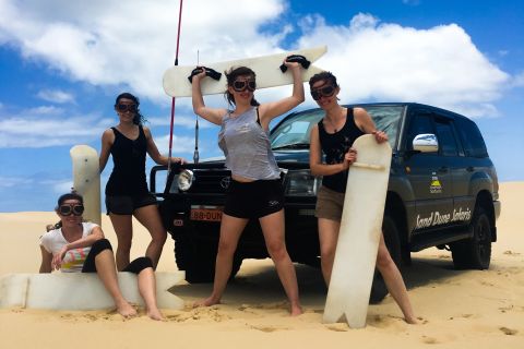 Port Stephens: sandboarden en zandsurfen met 4WD-transfer