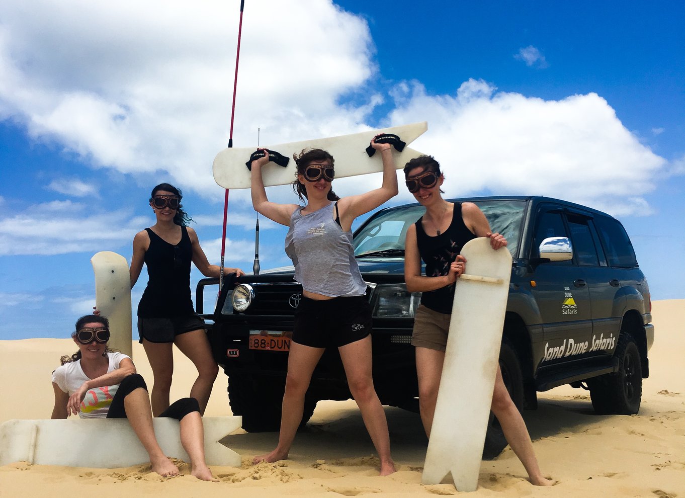 Port Stephens: Sandboarding og sandsurfing med 4WD-transport