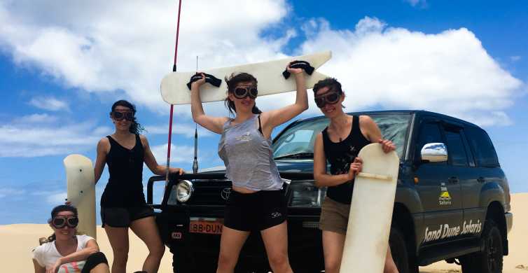 Port Stephens Sandboarding Sandsurfing with 4WD Transfer
