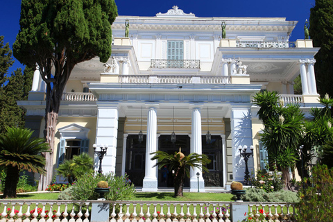 Corfu: Achilleon Palace and Kanoni Private Tour