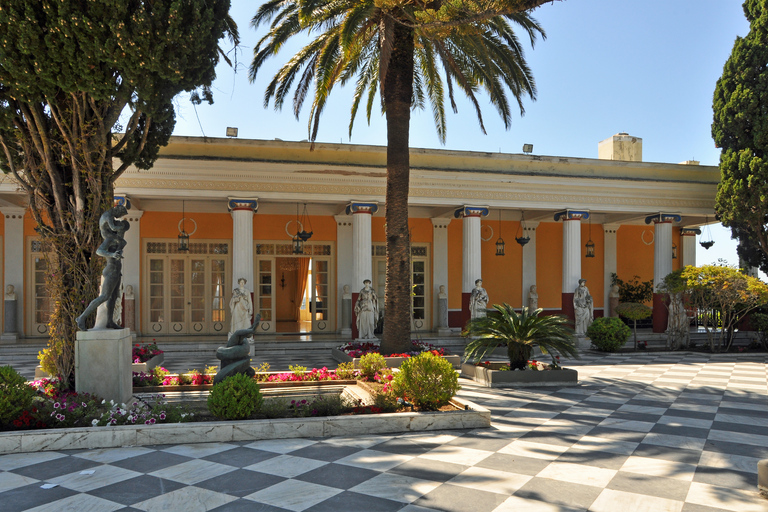 Corfu: Achilleon Palace and Kanoni Private Tour