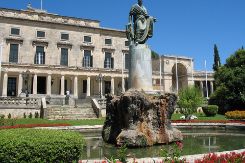 Corfu: Achilleon Palace and Kanoni Private Tour