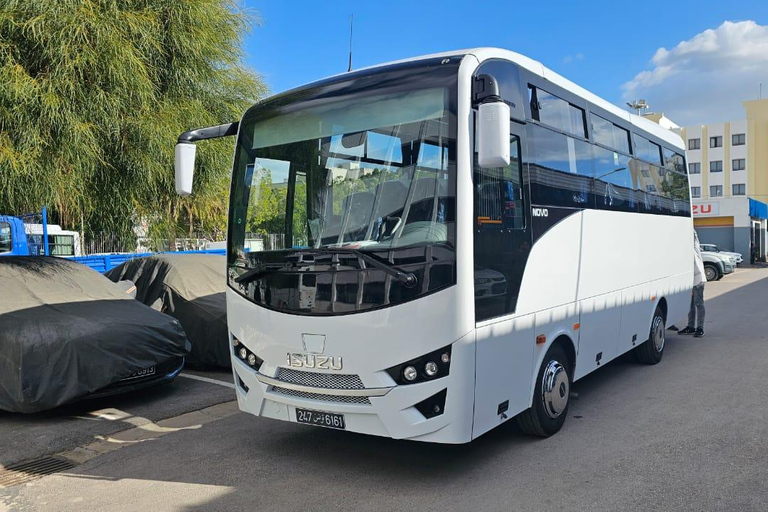 Transfert privé de / vers l aeroport de Tunis Carthage