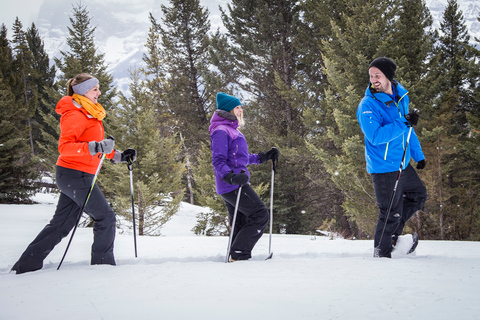 Från Banff: Snowshoeing Tour i Kootenay National Park