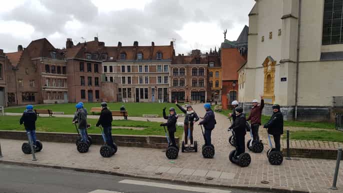 lille tour en segway de 2 horas