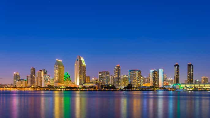 san diego city lights night tour