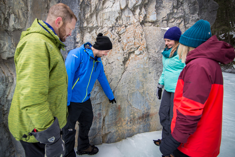 Banff: Paseo sobre hielo en el Cañón Grotto