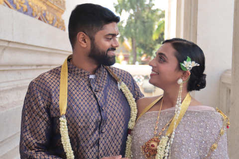 曼谷泰式佛教婚礼仪式及照片拍摄