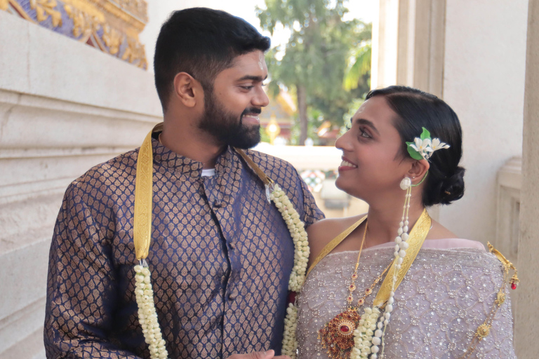 曼谷泰式佛教婚礼仪式及照片拍摄