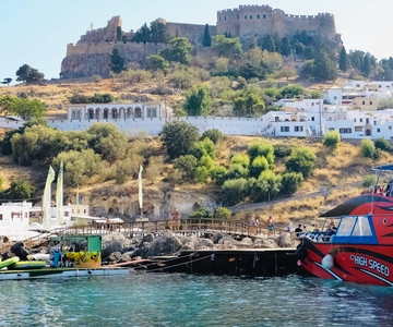Rhodes: High Speed Boat Trip to Lindos