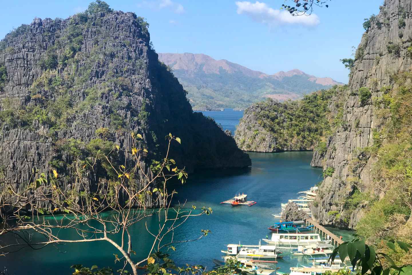 discover coron by boat