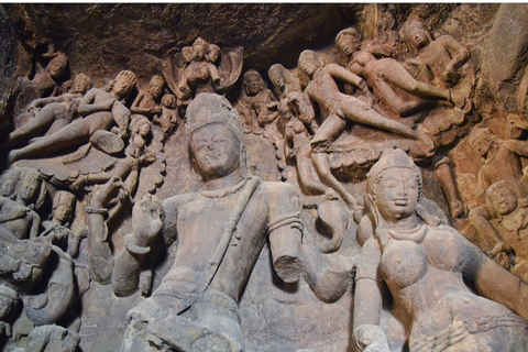 Mumbai: Elephanta Island en Mumbai City TourMumbai: Elephanta Island en Mumbai Hoogtepunten Tour