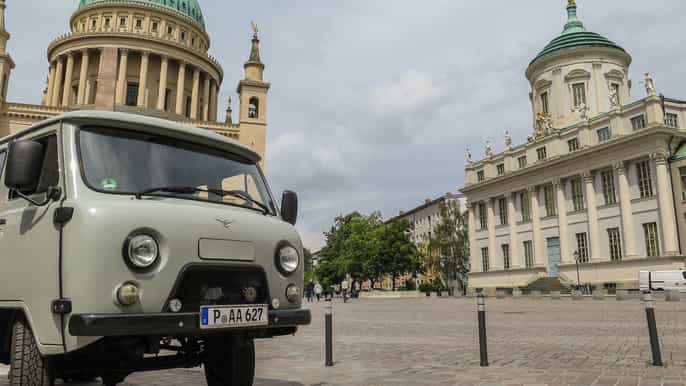 potsdam private city highlights tour in a vintage minibus