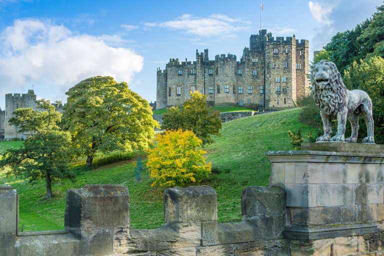 Visite d'une journée du château d'Alnwick, du Northumberland et des Scottish Borders