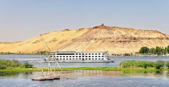 Ab Assuan: 4 Tage Nilkreuzfahrt mit geführten Touren