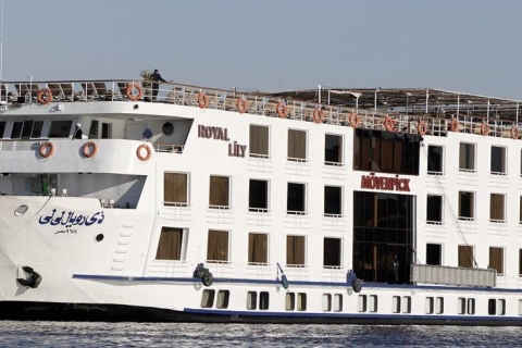 Desde Asuán: crucero Nilo 5 estrellas todo incluido 4 días