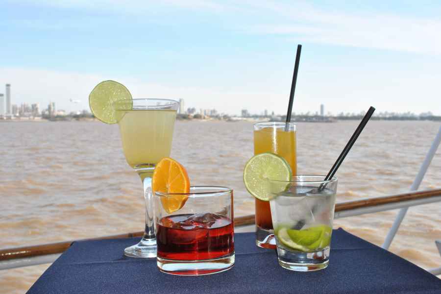 Buenos Aires: Sunset-Bootsfahrt Puerto Madero & offene Bar