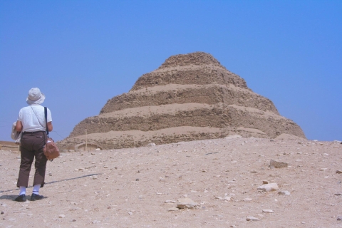 Le Caire: Djoser, Bent Pyramid & Memphis Day TripOption partagée avec transport et guide, sans billets