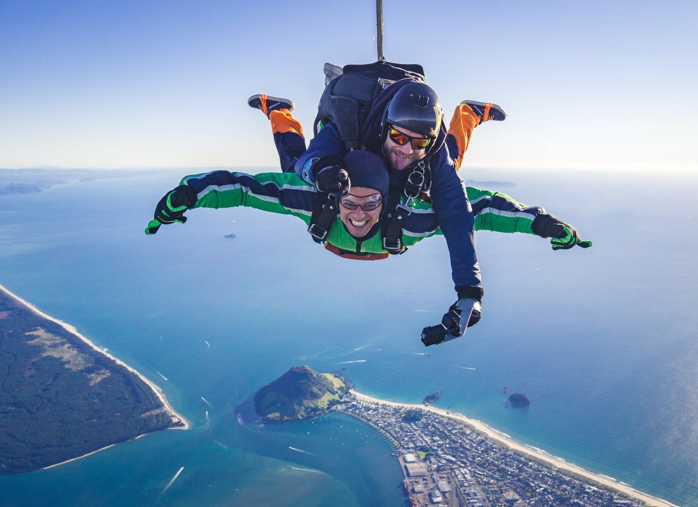 Fra Tauranga: Skydive over Mount Maunganui