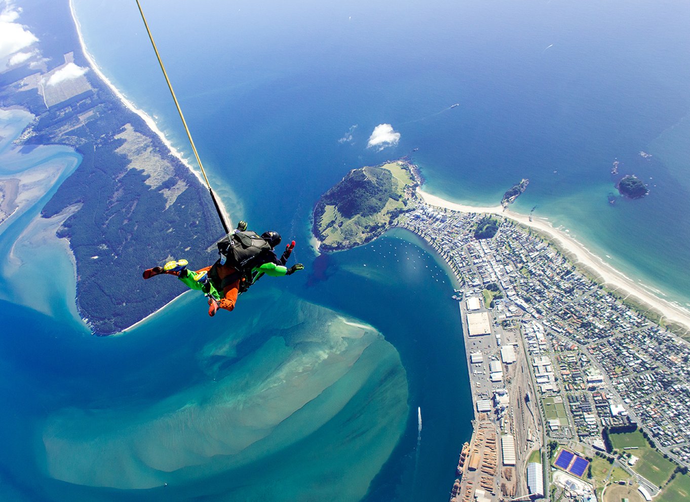 Fra Tauranga: Skydive over Mount Maunganui