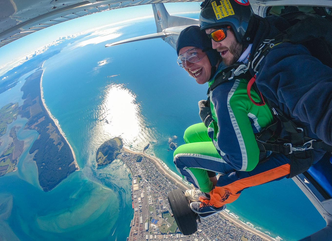 Fra Tauranga: Skydive over Mount Maunganui