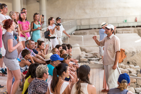 Santorini: esperienza combinata con crociera al vulcano e tour in autobus dell&#039;isola