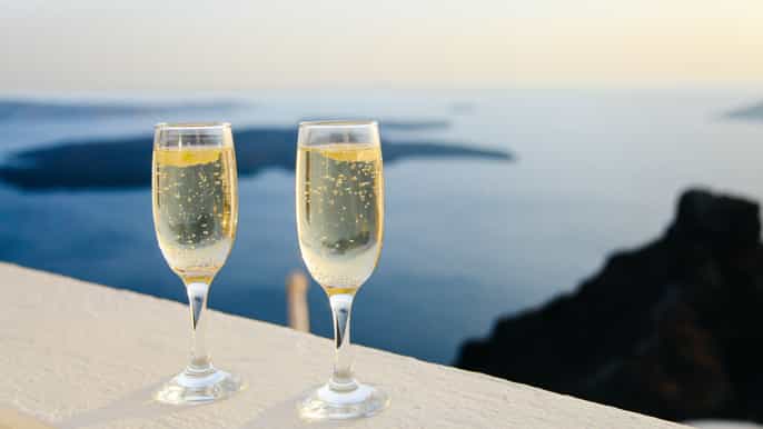 santorini weintour mit sonnenuntergang in oia