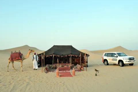 Fra Abu Dhabi: 4-timers ørkenudflugt om morgenen