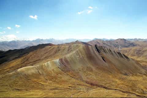 Ab Cusco: Tageswanderung zum Regenbogenberg mit Verpflegung