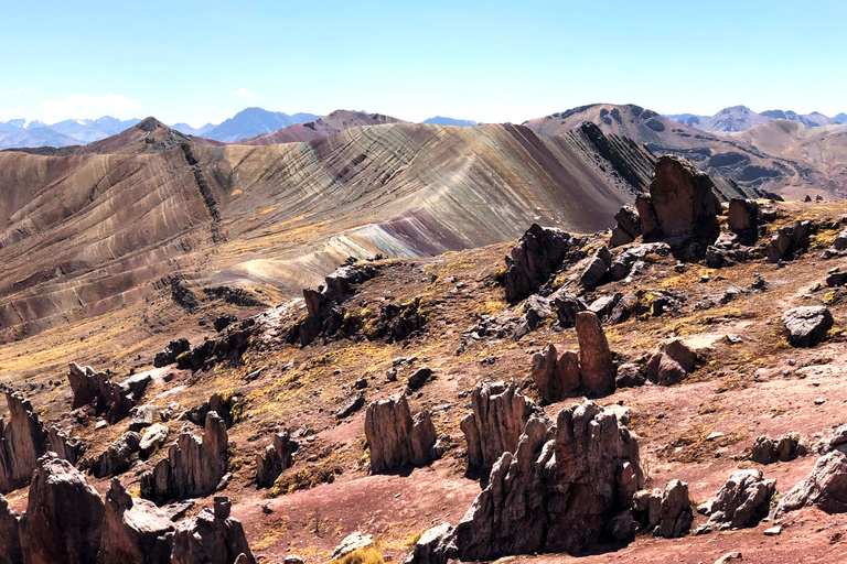 Cusco: All-inclusive Palcoyo Rainbow Mountain-tour van een hele dagPrivé Palcoyo Regenboogberg