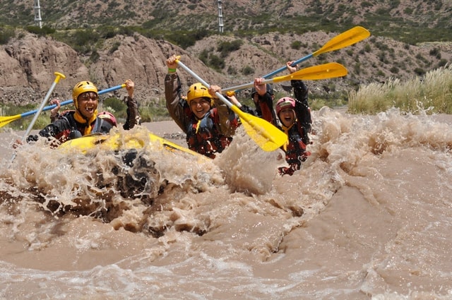 Visit Mendoza River Rafting & Canopy in the Andes Mountain Range in Potrerillos