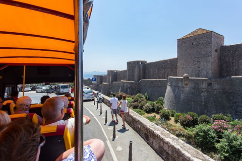 Dubrovnik: Hop-on Hop-off-buss för sightseeingDubrovnik: Hop-on-hop-off-sightseeing med buss