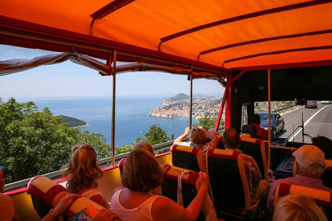 Dubrovnik: Hop-on Hop-off-buss för sightseeingDubrovnik: Hop-on-hop-off-sightseeing med buss