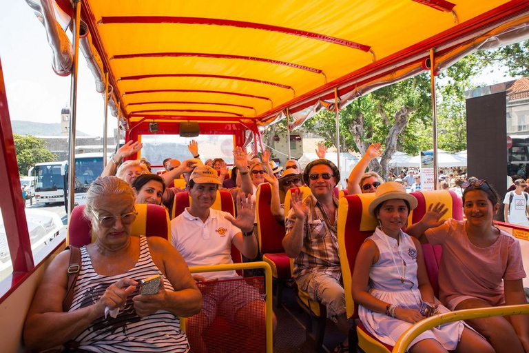Dubrovnik: Hop-on Hop-off-buss för sightseeingDubrovnik: Hop-on-hop-off-sightseeing med buss