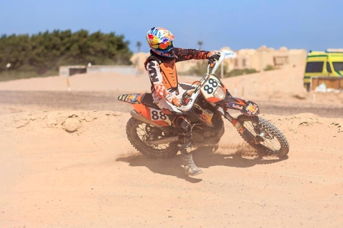 From Hurghada: El Gouna Quad and MX Bike Tour 2-Hour Safari by MX Dirt Bike
