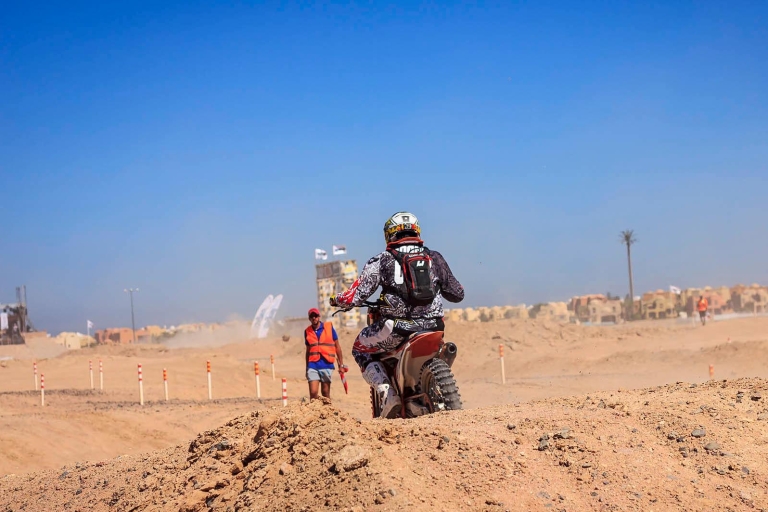 From Hurghada: El Gouna Quad and MX Bike Tour 1-Hour Safari by MX Dirt Bike