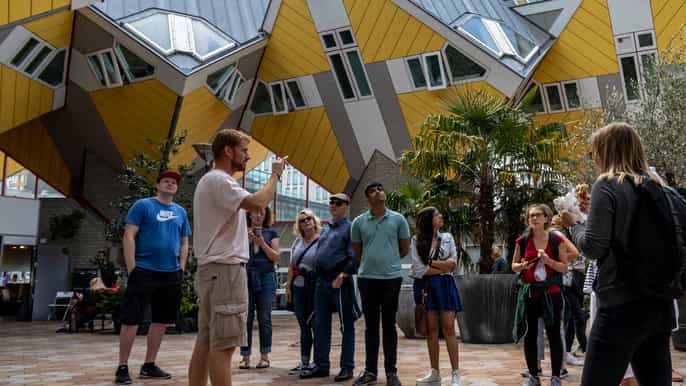 rotterdam guided highlights walking tour