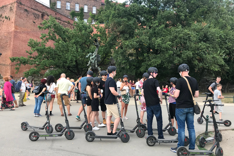 Tur med elektrisk skoter i Krakow