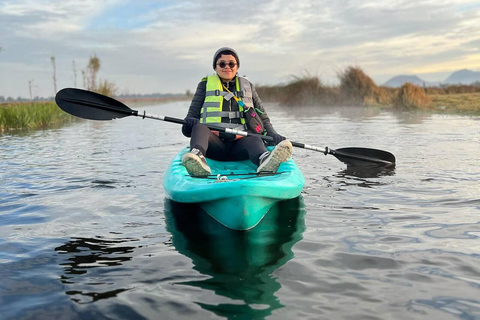 Xochimilco: Kajaktour und Salamanderbeobachtung