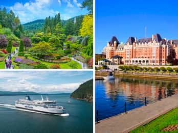Victoria und Butchart Gardens: Tagestour ab Vancouver Victoria und Butchart Gardens: Tagestour ab Vancouver