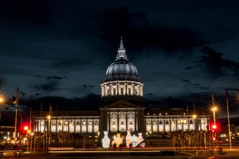 San Francisco: 2-godzinna prywatna grupowa nocna wycieczka Tuk Tuk